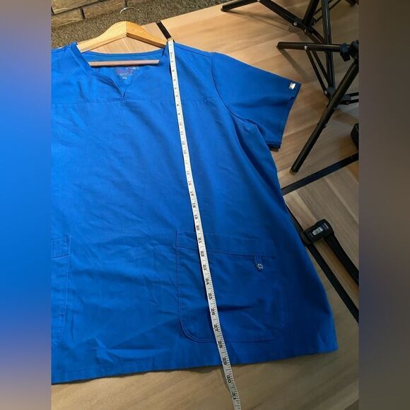 Light blue greys anatomy scrub top 3x - Picture 5 of 7